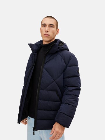 TOM TAILOR Winter Jacket in Blue