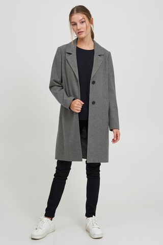 Oxmo Between-Seasons Coat 'Neta' in Grey