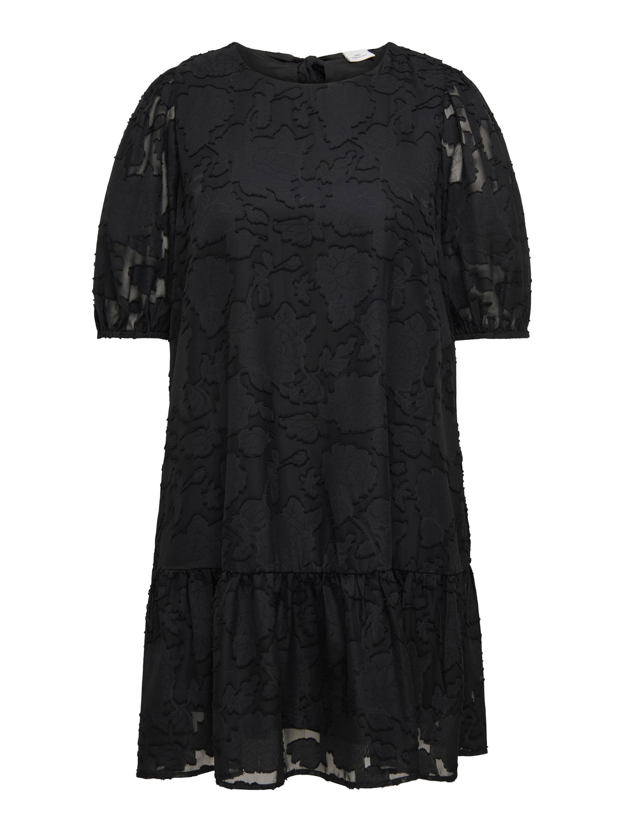 Robe 'CARAdelia' ONLY Carmakoma en noir : devant
