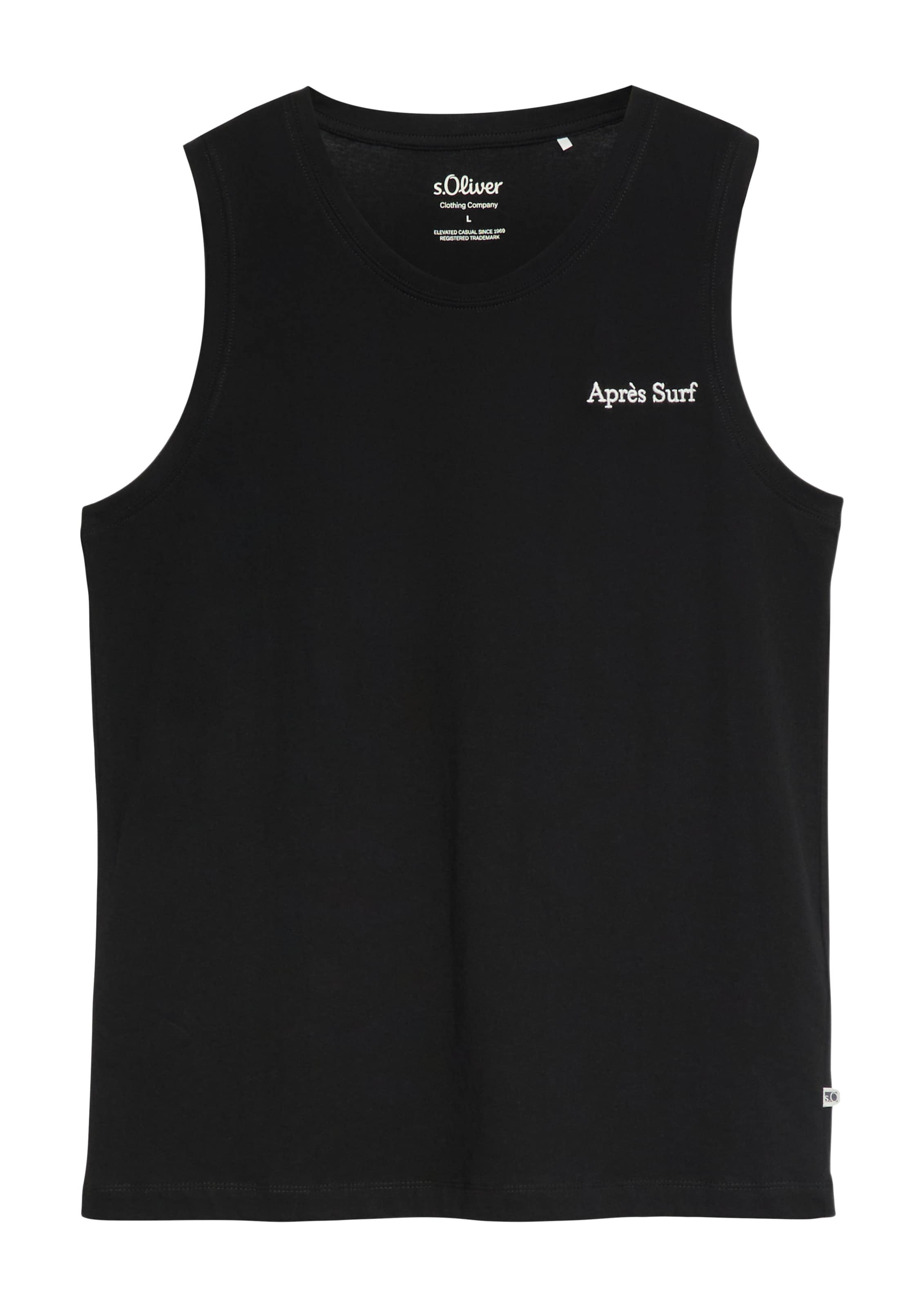 s.Oliver Shirt in Schwarz: Vorderseite