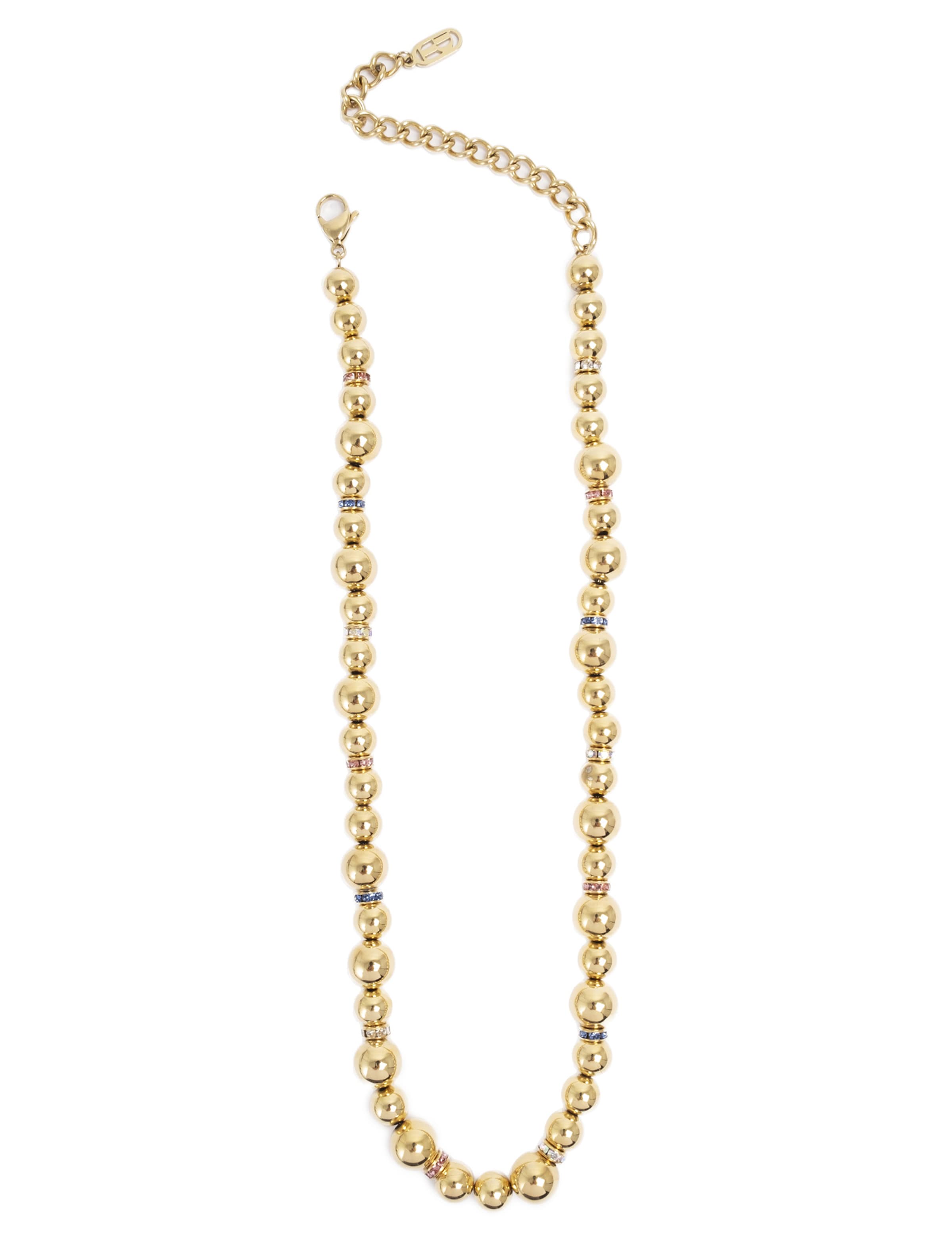 Chaîne 'Tone Damli  - Smooth' A&C Oslo – Nordic Design Jewellery en mélange de couleurs : devant