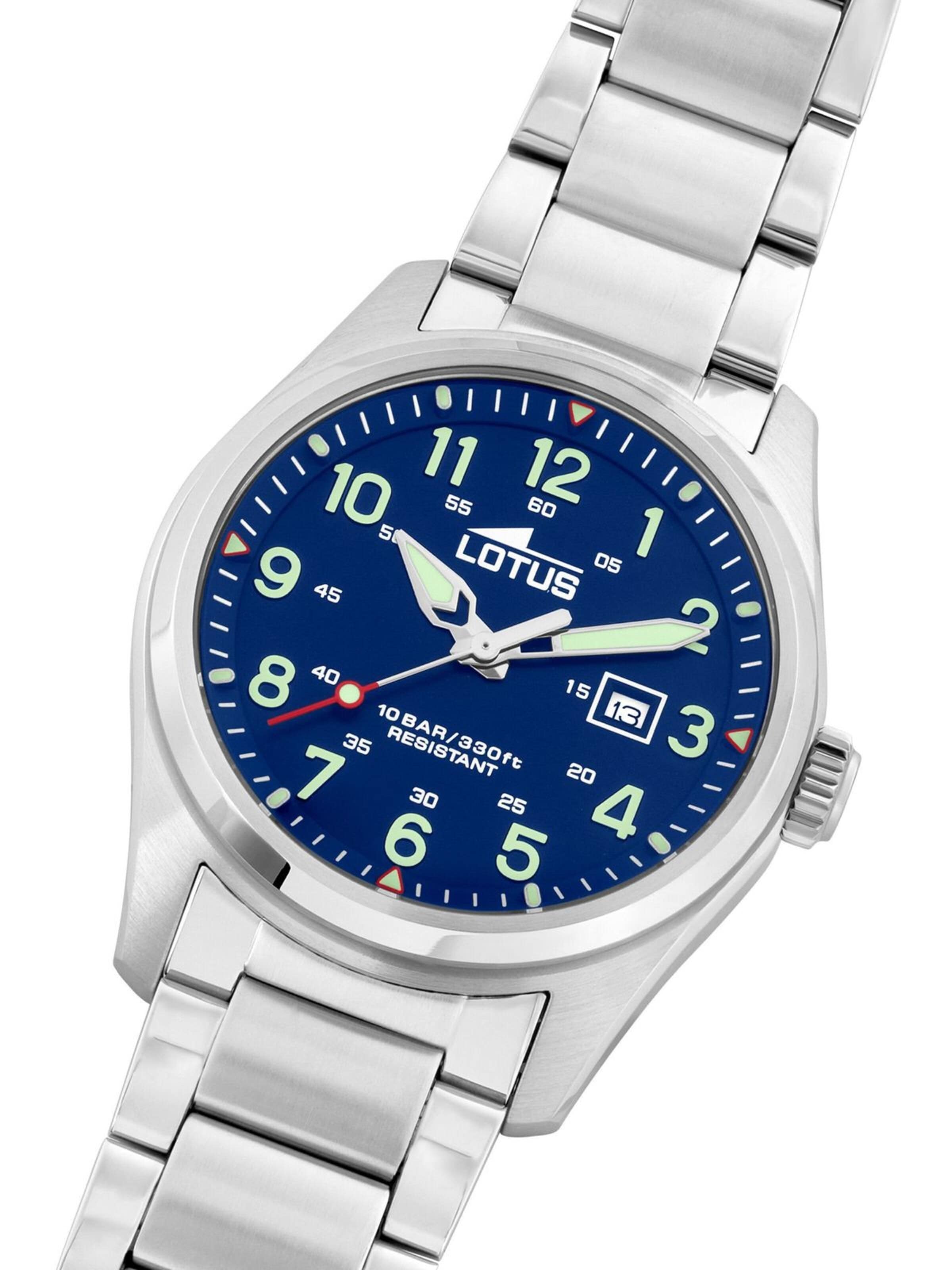 Lotus Analogové hodinky 'Date watch Minimalist For Him' – modrá