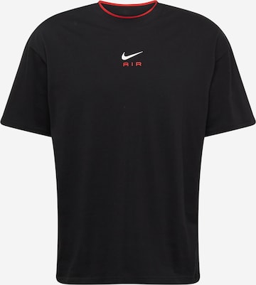 T-Shirt 'AIR' Nike Sportswear en noir : devant