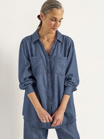 Cellbes of Sweden Blouse in Blauw: voorkant