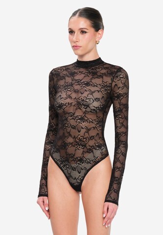 OW Collection Shirtbody 'Lydia' i sort