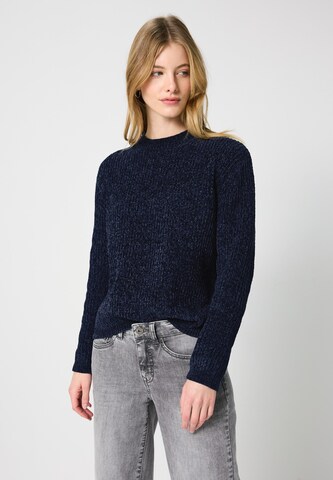 STREET ONE Pullover in Blau: Vorderseite