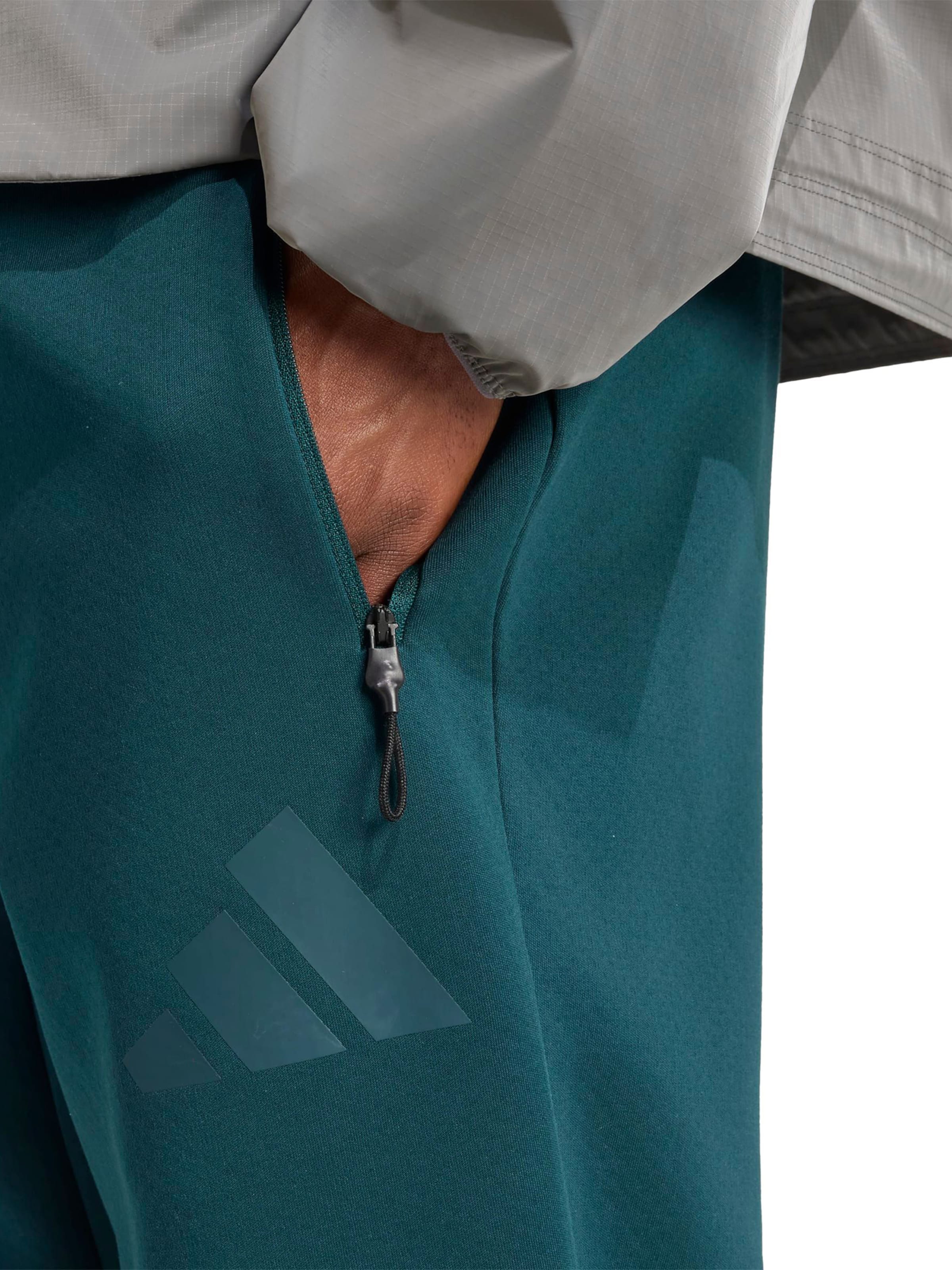 ADIDAS SPORTSWEARTapered Sportske hlače 'Z.N.E.' - zelena boja