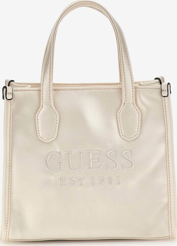 GUESS Handtasche 'Silvana' in Beige: predná strana