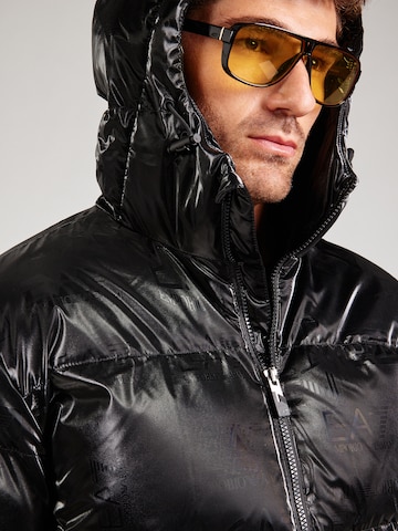 EA7 Emporio Armani Winterjas in Zwart