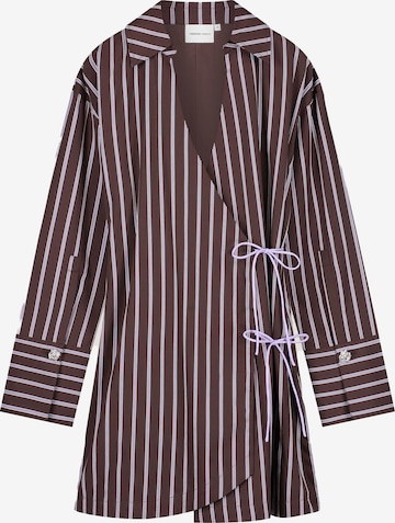 Fabienne Chapot Dress in Brown: front