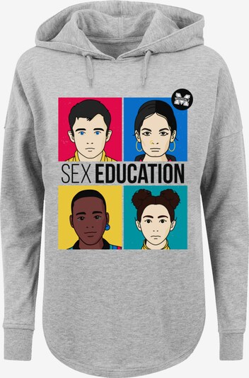 F4NT4STIC Sweatshirt 'Sex Education Teen Netflix TV Series' in blau / graumeliert / pink / schwarz, Produktansicht