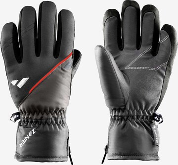 Zanier Full Finger Gloves 'Rauris' in Black: front