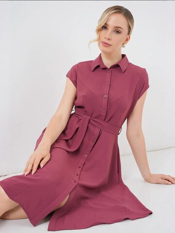 Abito camicia di Bigdart in rosa