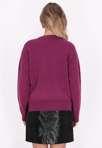 faina Sweater in Purple