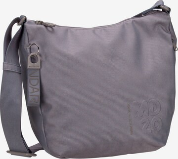 Sac à bandoulière MANDARINA DUCK en gris : devant