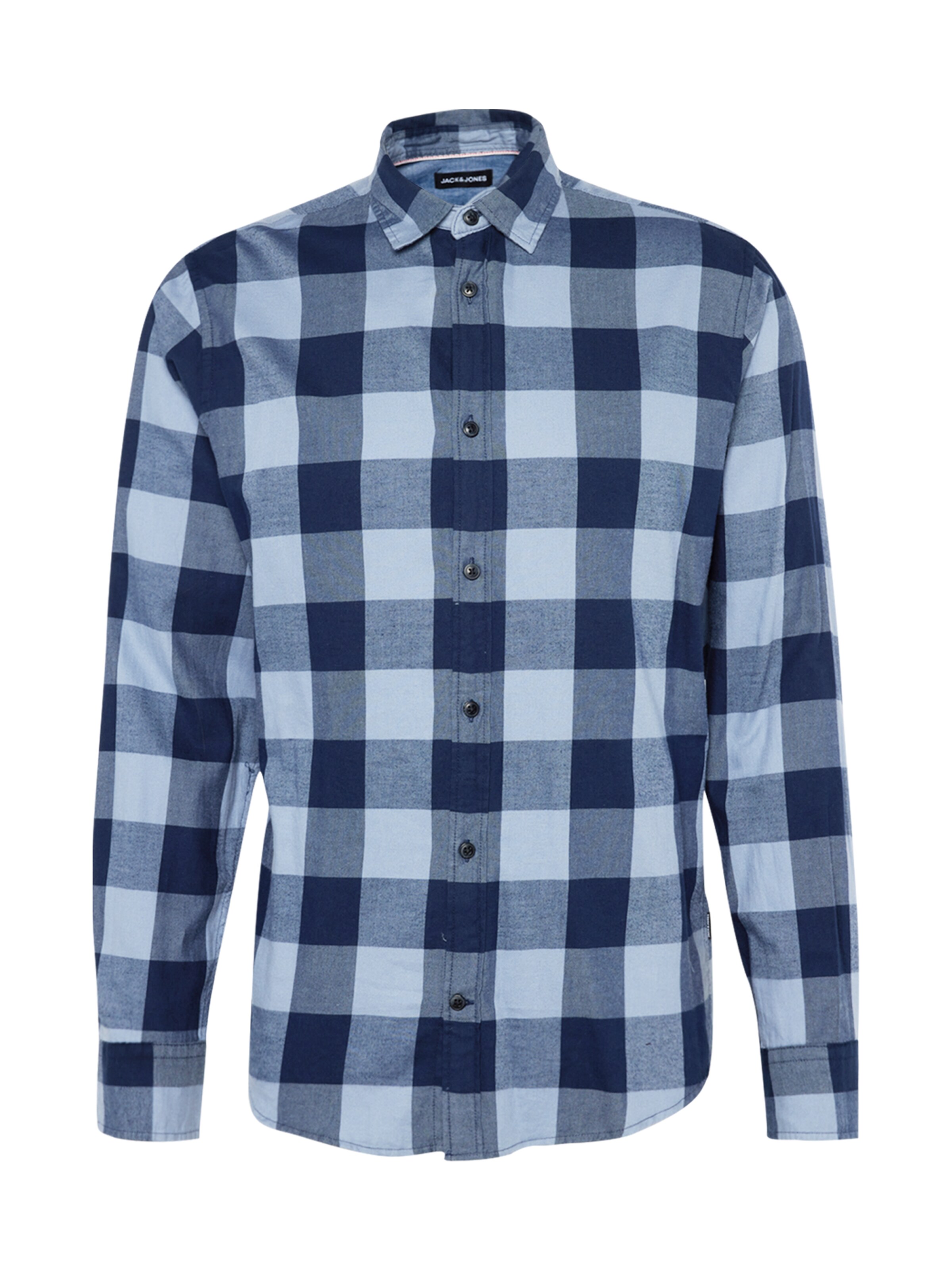 JACK & JONES Рубашка 'JJEGingham' в Синий: спереди