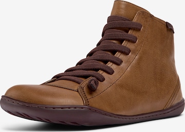 CAMPER High-Top Sneakers 'Peu Cami' in Brown: front