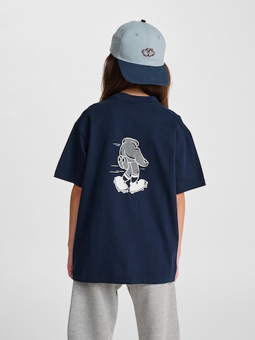 T-Shirt Hummel en bleu