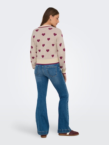 JDY - Jersey 'JDYROMANCE' en beige