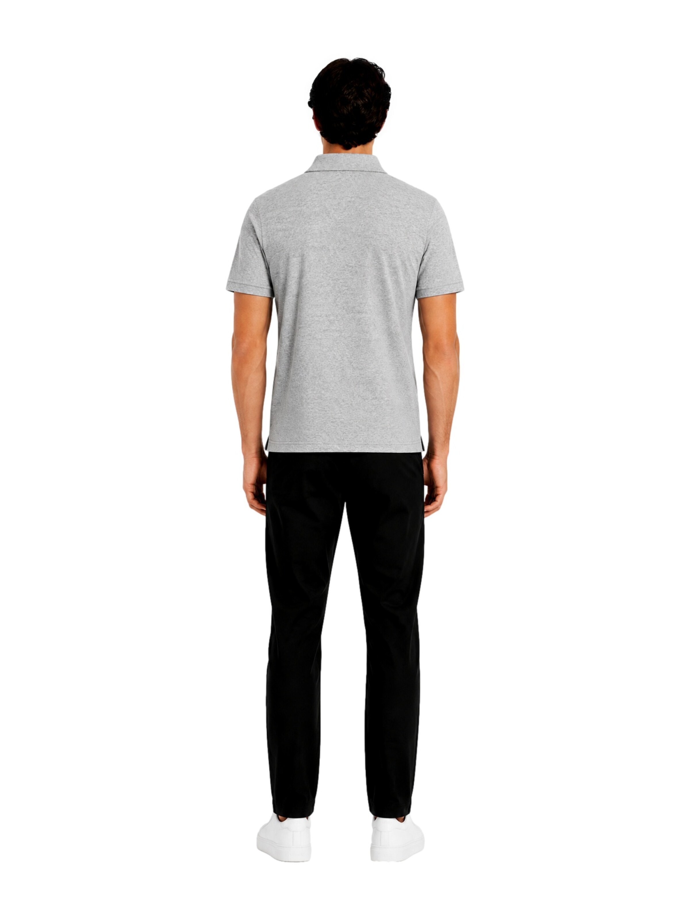 EA7 Emporio Armani Poloshirt in Grau