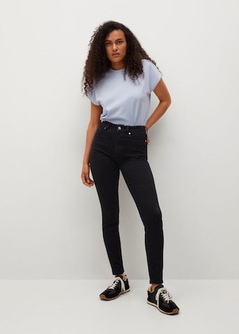 MANGO Skinny Jeans 'Anne' in Zwart