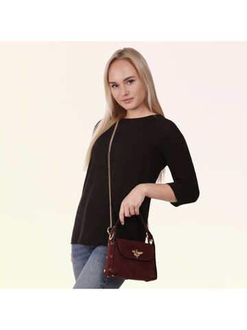 Borsa a spalla di Toscanto in rosso: frontale