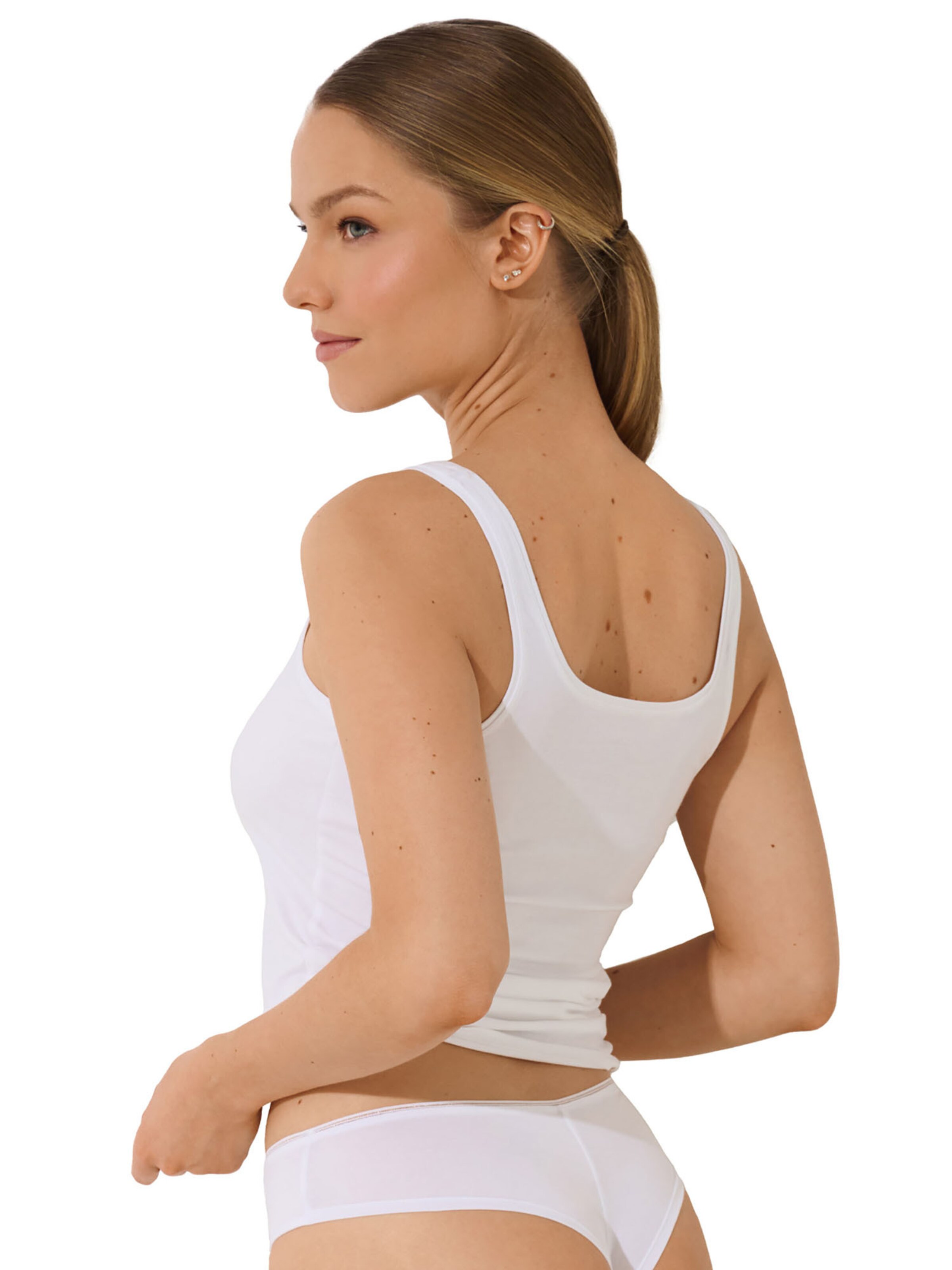 Lisca Unterhemd 'Emma'‌‌‌ in Weiß