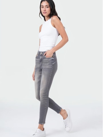Skinny Jeans di M.O.D MIRACLE OF DENIM in grigio: frontale