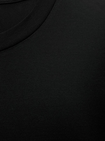 MANGO MAN Shirt 'BELLOW' in Black
