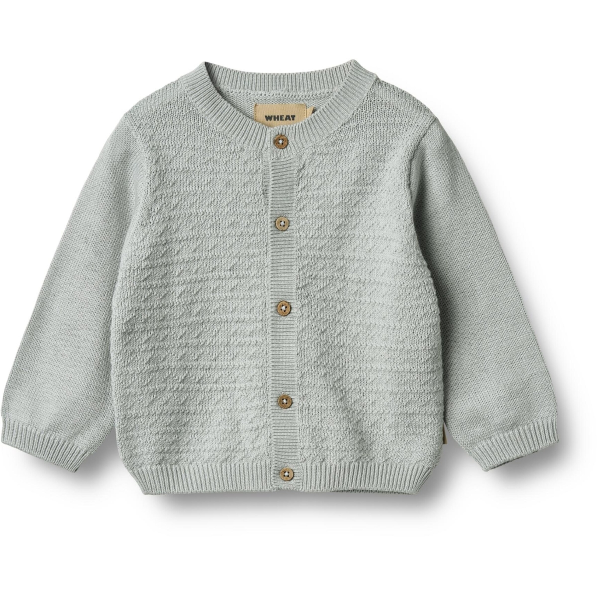 WHEAT Strickjacke in Grau: Vorderseite