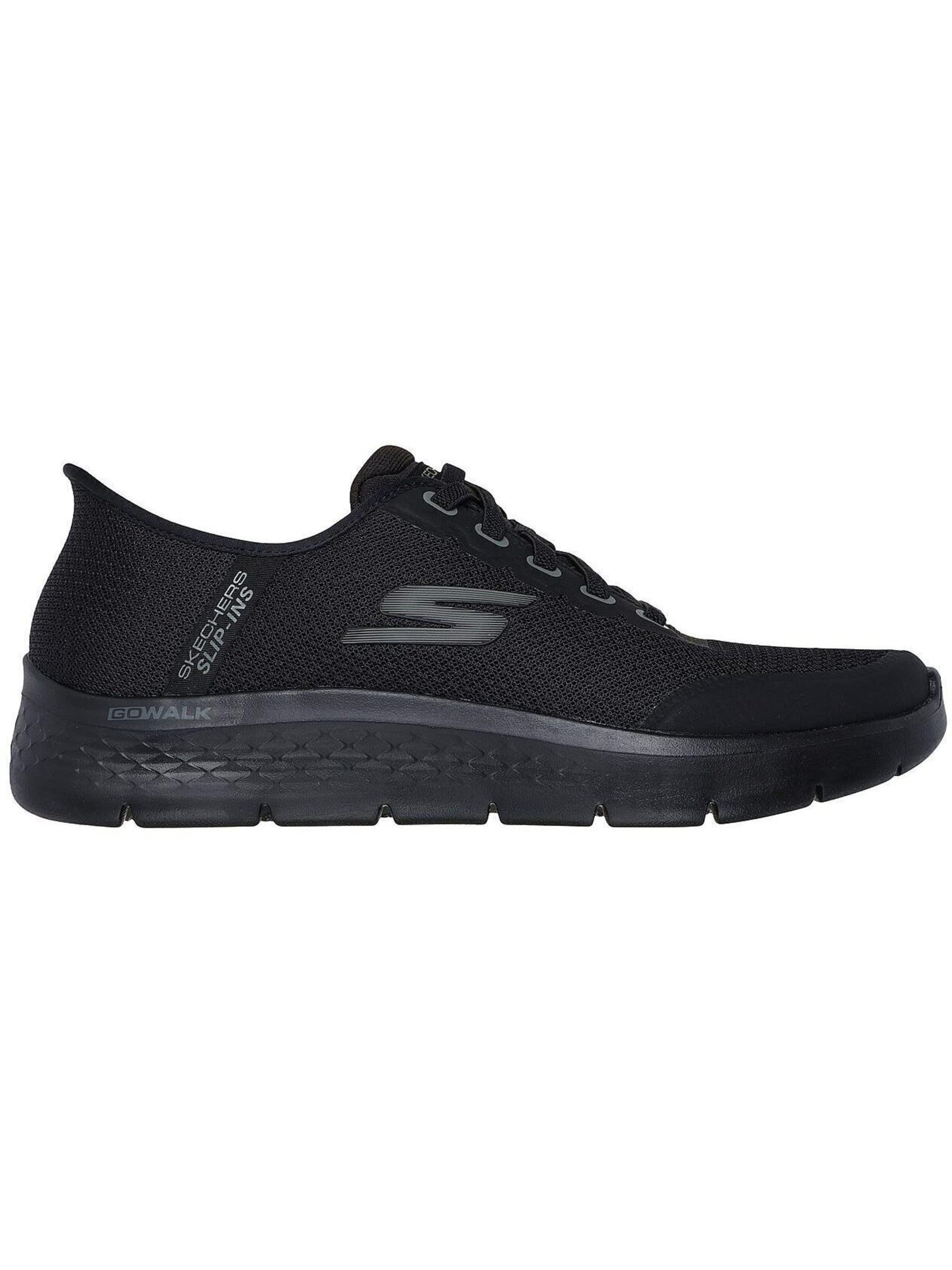 SKECHERS Sneakers laag in Zwart: voorkant