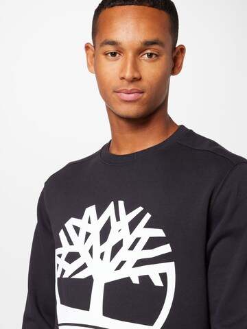 TIMBERLAND Sweatshirt i svart