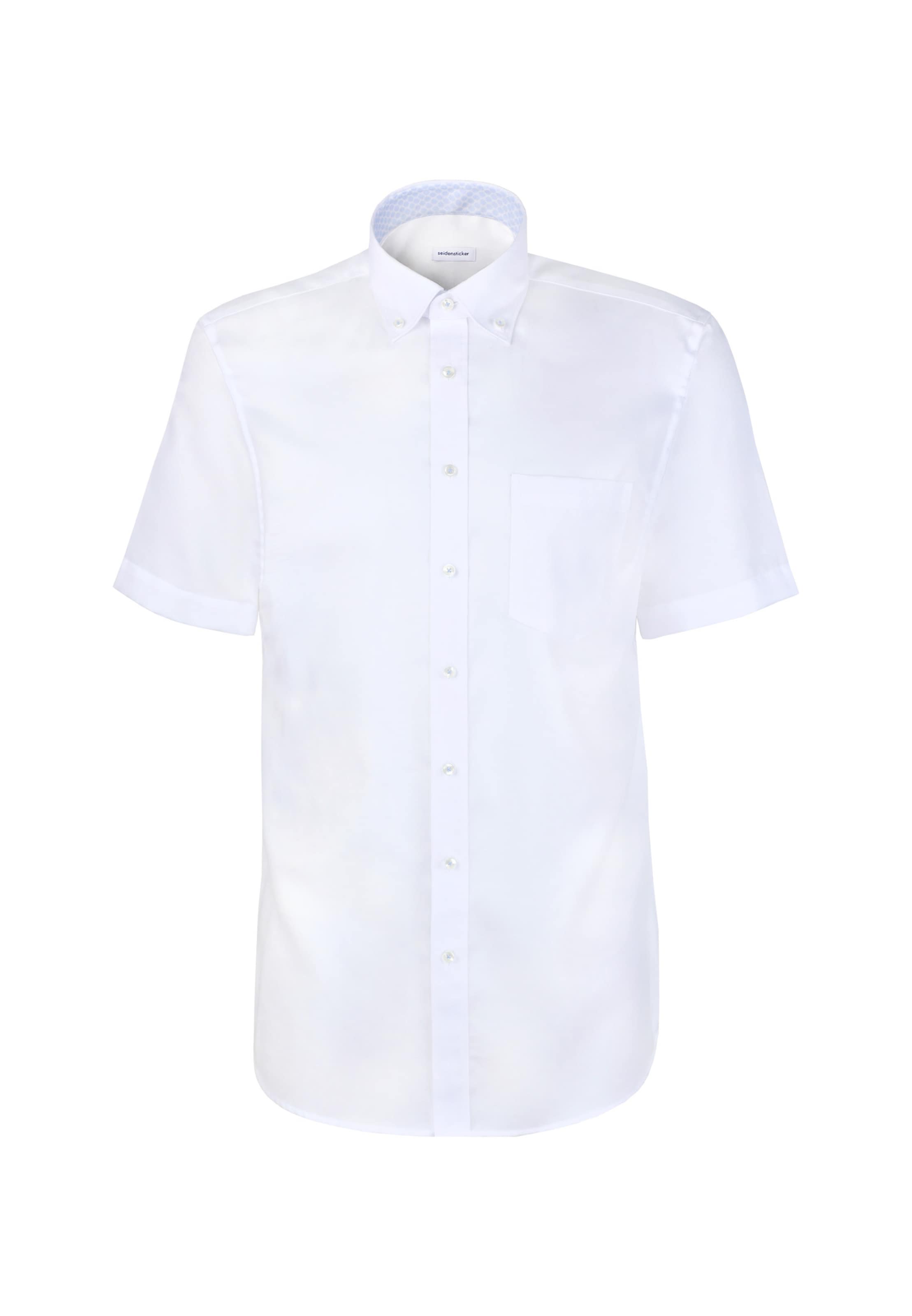 Coupe regular Chemise business SEIDENSTICKER en blanc : devant