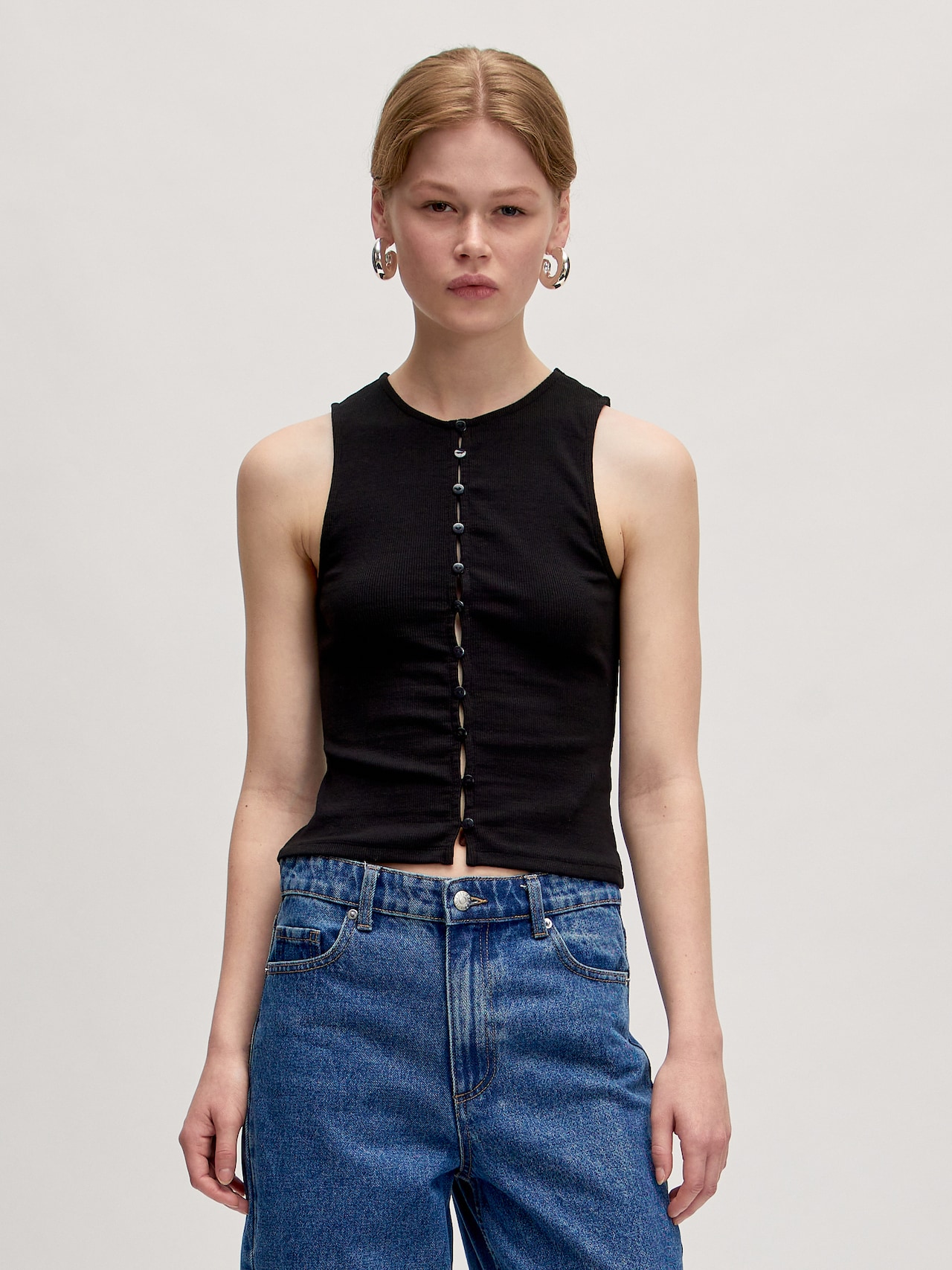 EDITED Produits Haut 'Everly' noir