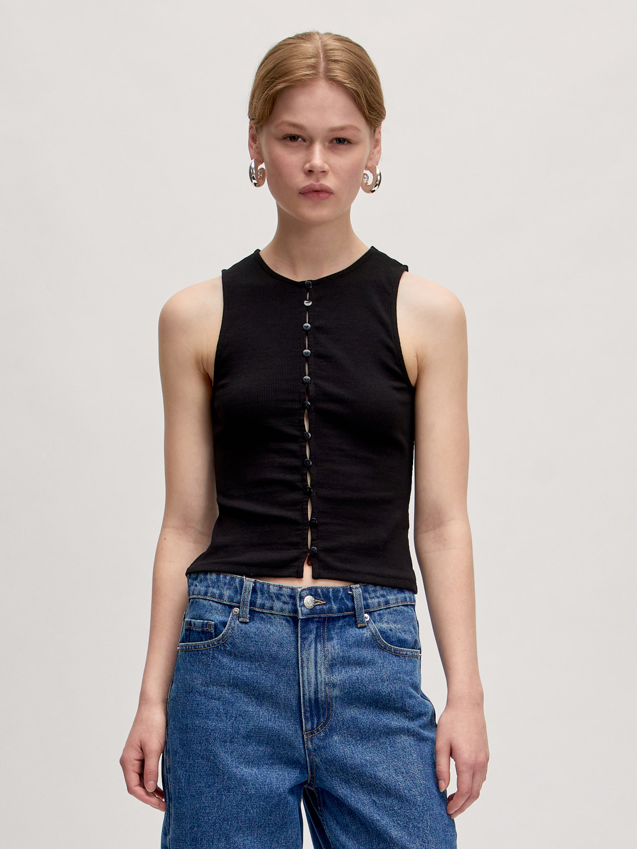 EDITED Producten Top 'Everly' Zwart