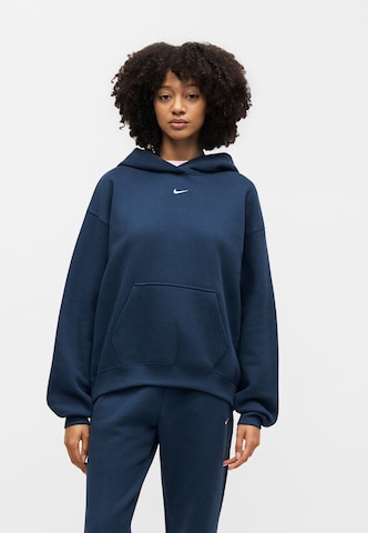 Nike Sportswear Sweatshirt 'Studio' in Blue: front