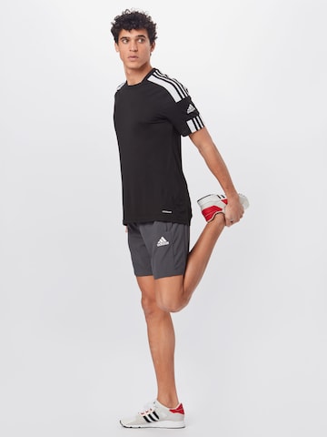 pilka ADIDAS SPORTSWEAR Siauras Sportinės kelnės 'Aeroready Designed To Move '