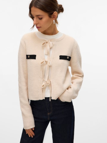 VERO MODA Cardigan 'VMHildur' i beige