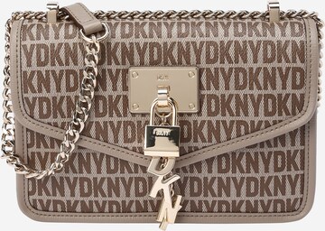 DKNY Crossbody Bag 'ELISSA' in Brown: front