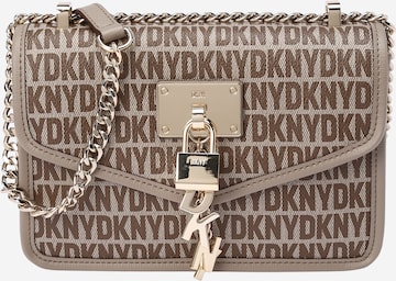 DKNY - Bolso de hombro 'ELISSA' en marrón: frente