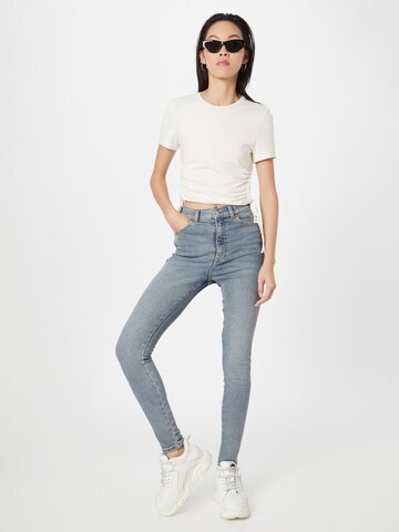 Dr. Denim Skinny Farmer 'Moxy' - kék