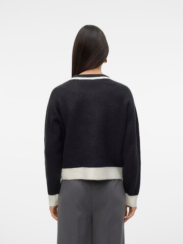 VERO MODA Gebreid vest 'VMRania' in Zwart