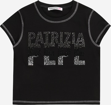 PATRIZIA PEPE T-shirt i svart: framsida