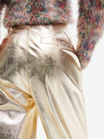 Desigual Regular Broek 'Vicenza' in Goud