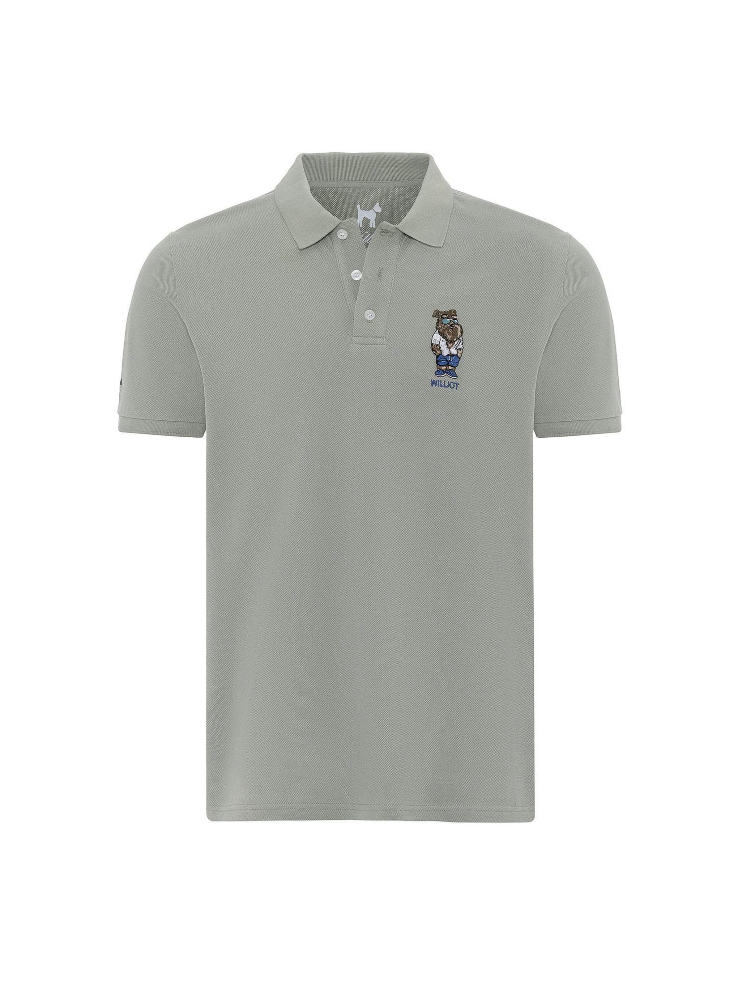 Maglietta Williot di colore marrone / cachi / bianco, Visualizzazione prodotti