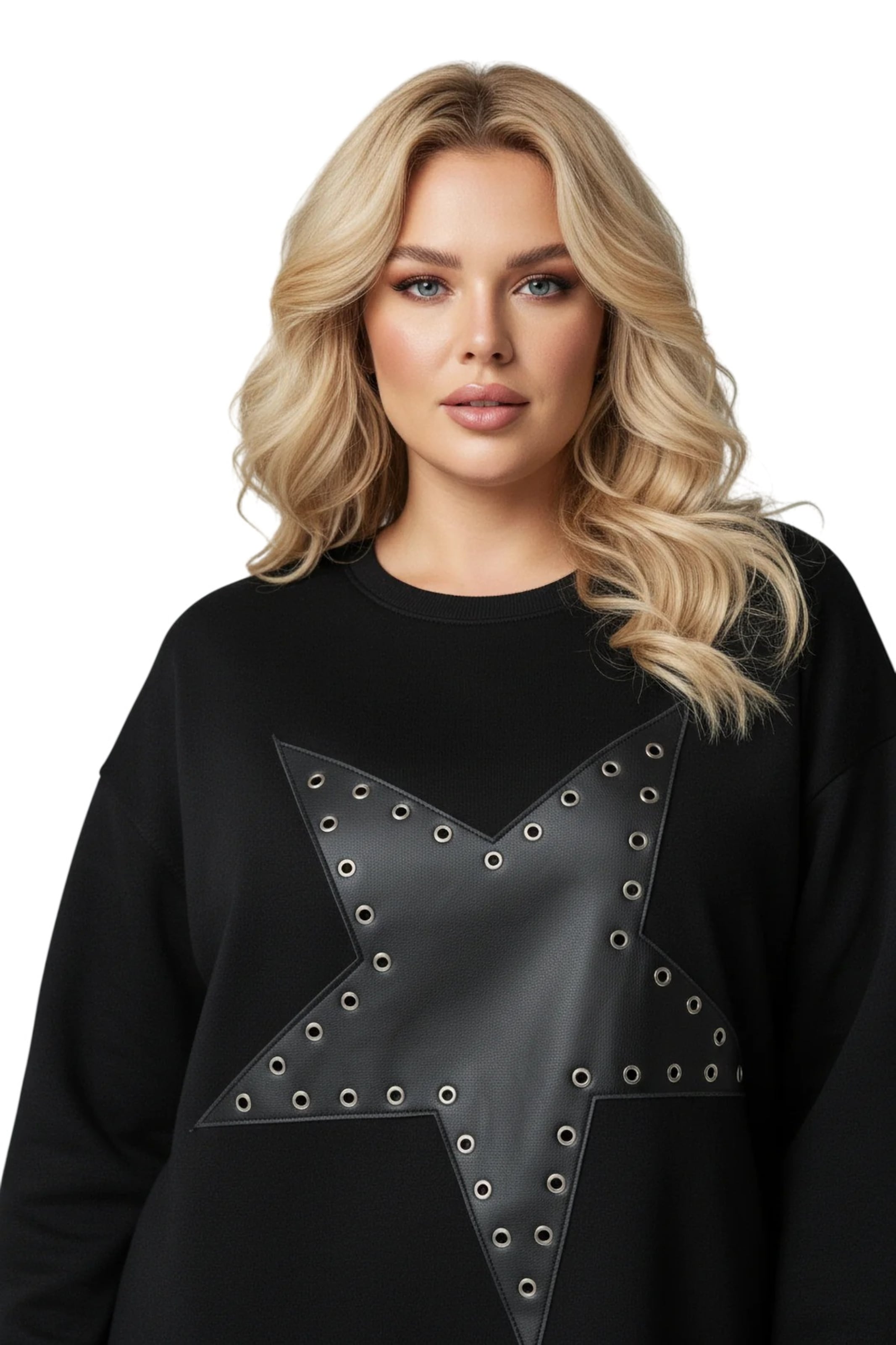 Shape Of You Sweatshirt in Black