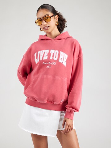 Sweat-shirt 'DOKEMA' LTB en rose : devant