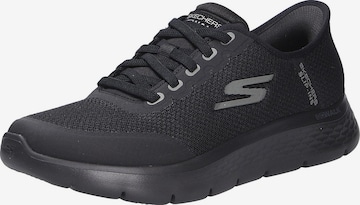 Baskets basses 'GO WALK' SKECHERS en noir : devant