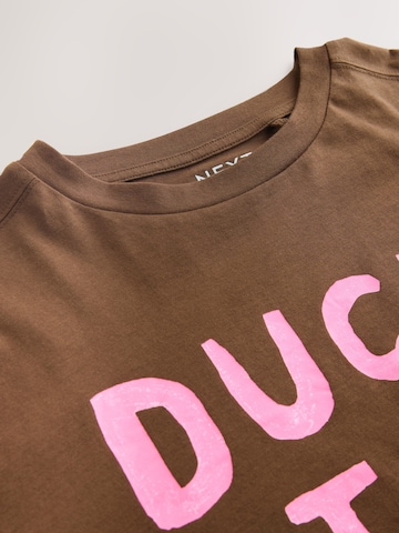 Next Μπλουζάκι σε καφέ