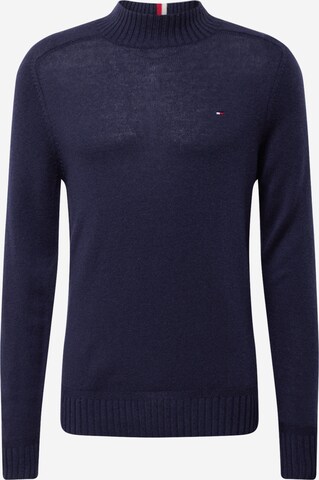 TOMMY HILFIGER Sweter w kolorze niebieski: przód